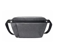 FANDARE Umhängetasche Crossbody Bag für Damen Herren Wasserdichtes Schultertasche mit Versteckter Tasche Vielseitige Freizeittasche als Umhängetasche Bauchtasche Grau