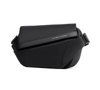 FANDARE Umhängetasche für Damen & Herren Wasserdichte Bauchtasche mit Großem Fassungsvermögen Leichte Schultertasche für Alltag Reise Sport und Einkaufen Schwarz