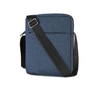 FANDARE Umhängetasche Herren Arbeitstasche Messenger Bag Schultertasche Herrentasche Kuriertasche zum Umhängen für Reise Schule Hochschule Arbeit Outdoor Schulranzen Blau
