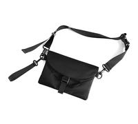 FANDARE Umschlag Umhängetasche Handytasche zum Umhängen Handytasche Herren Superleicht Crossbody Schwarz Schultertasche mit Verstellbarer Multi-Tasche Nylon Messenger Bag