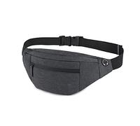 FANDARE Unisex Brusttasche Sling Bag Herren Damen Bauchtasche Umhängetaschen Crossover Rucksack Schultertasche Bauchtasche Daypacks für Outdoor Reisen Camping Wanderrucksäcke Crossbody Pack Dunkelgrau