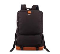 FANDARE Unisex Rucksack Schulrucksack Herren Damen Tagesrucksack mit 15.6 Zoll Laptopfach Rucksack Daypack Laptoptasche Wasserdichter Lässiger Backpack für Business Schule Reisen Uni Arbeit Schwarz