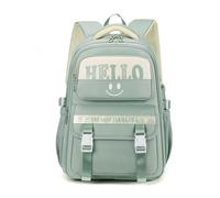 FANDARE Unisex Schulrucksäcke Schultasche Mädchen Jungen Jugendlich Minimalist Carry Tagesrucksäcke Student Campus-Begleiter Schulranzen Alltagsrucksäcke Rucksack Schulrucksack Daypack Grau Blau