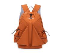 FANDARE Unisex Wanderrucksack Tagesrucksäcke Damen Herren Schulranzen Rucksack Tornister Daypack Laptop-Rucksack Reisetasche Handgepäck Schulrucksack Arbeiten Reisen Weekender Schultasche Orange