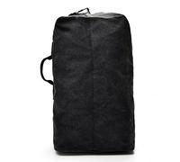 FANDARE Vintage Canvas Bucket Bag große Reisetasche für Damen & Herren Leichte Weekendbag mit Schulterriemen für Reisen Sport Arbeit Schwarz A L