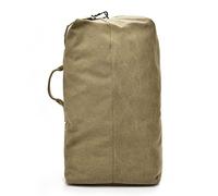 FANDARE Vintage Canvas Bucket Bag große Reisetasche für Damen & Herren Leichte Weekendbag mit Schulterriemen für Reisen Sport Arbeit Khaki A L