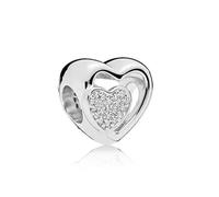 Fangen Sie diese schönen Accessoires für Sie Anhänger baumeln Charm Bead Charms Silber Perlen Armband für Frauen Schmuck A678 Nice