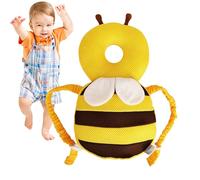 Fangfhai Kopfschutz für Baby - Kleinkind, weicher Kopfschutz mit Bienen-Design zum Krabbeln, bequemes Spazierengehen, Lernzubehör für Outdoor, Indoor, Zuhause, Reisen, Park, Hof