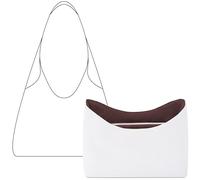 FANJI Project Tragetaschen-Organizer-Einsatz für Coach Brooklyn 34 Umhängetasche, individuelle Passform, hochwertig, leicht, wasserabweisend, Geldbörseneinsatz mit Reißverschluss (rotbraun)