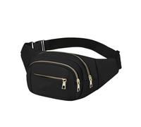 Fanny Pack for Women - Waterproof Adjustable Waist Bag, Portable Running Belt Pouch for Outdoor Hiking Sports Cycling Camping Commuting Travel Vacation Use 28.35x5.51x2.36in, Schwarz , Beziehen Sie