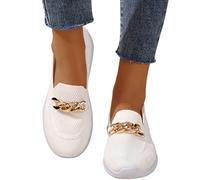 Fannyfuny Damen Schuhe Elegant Festlich Plattform Elegante Schuhe Lässige Slip On Walkingschuhe Walkingschuhe Freizeitsportschuhe Plateau Shoes Freizeitschuhe Gym für Gehen Laufen Joggen Sports