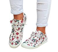 Fannyfuny Damen Schuhe Elegant Plateau Slip On Outdoor Sportlich Schuhe Leichtgewichts Freizeitschuhe Trekkingschuhe für Gehen Laufen Joggen Sports