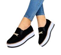 Fannyfuny Glitzer Turnschuhe Damen Sicherheitsschuhe Stoßdämpfende Athletische Schuhe Arbeitsturnschuhe Casual Trainingsschuhe Bequeme Weiche Schuhe Plate Schuhe für Gehen Laufen Joggen Sports