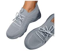 Fannyfuny Ortopädicheschuhe Damen Running Tennis Schuhe Frauen Dicke Sohle Freizeitschuhe Leichtgewichts Sandalen Mesh Trekkingschuhe Casual Große Größe Für Sport Trekking Workout