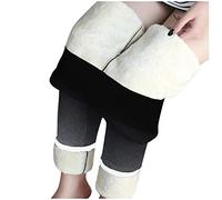 Fannyfuny Thermohose Damen Winter Stretch Leggings Winter Thermoleggings Gefüttert Thermo Super Dicke Kaschmir Samt Schön High Waist Schlank Bequem Warme Winterleggings Strumpfhose Hosen Yogahosen