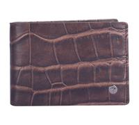 Joop! Fano Nestor Geldbörse RFID Schutz Leder 11 cm darkbrown (4140006442-702) lila