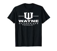 Fans von Wayne Enterprises Batman DC mit Gotham City-Logo T-Shirt