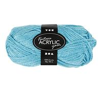 Acrylgarn türkis, Länge: 80m, 3-fädig