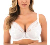 Fantasie BH Fusion Lace Underwire Padded Plunge Bra Weiß E 80 Damen