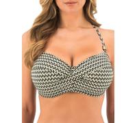 Fantasie - Bikinioberteil mit Bandeau-Bügel, Koh Lipe, Schwarz & Cream - 90 g, Schwarz und Creme