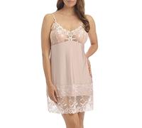 Fantasie Damen Aubree Chemise Nachthemd, Naturfarben/Beige, Large