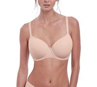 Fantasie Damen Aura Moulded Underwire Seamless Bra T-Shirt-BH, Undurchsichtige, Naturfarben/Beige, 65DD