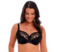 Fantasie Damen Belle Floral Spitze Balconette-BH mit Bügel Demi Gr. 80C , Schwarz