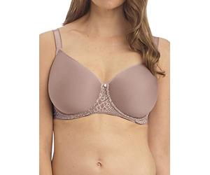 Fantasie Damen Envisage Underwire Spacer Molded Bra T-Shirt-BH, Durchsichtig, Taupe, 65F