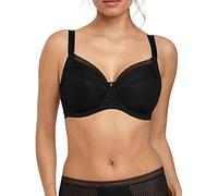 Fantasie Damen Fusion beugelbeha met zijdelingse ondersteuning BH mit voller Abdeckung, Schwarz, 70H EU
