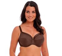 Fantasie Damen Fusion Bügel Seitlicher Stützfunktion BH mit voller Abdeckung, Durchsichtig, Kaffeebraten, 75E