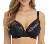 Fantasie Damen Fusion Spitze Bügel Gepolstert Plunge BH, Schwarz, 75F