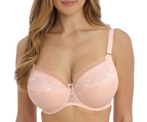 Fantasie Damen Fusion Spitzen-Bügel seitlicher Unterstützung BH mit voller Abdeckung, Blickdicht, Blush, 80D