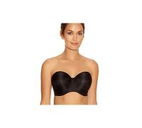 Fantasie Damen Glättender geformter trägerloser BH 4530, schwarz, 70DD