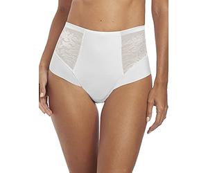 Fantasie Damen Illusion High Waist VPL-Free Brief Slip, Weiß, Small