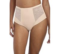 Fantasie Damen Illusion High Waist VPL-Free Brief Slip, Natürliches Beige, L