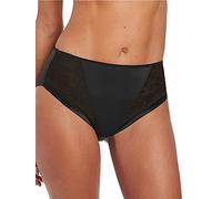 Fantasie Damen Illusion VPL-freier Slip, schwarz, Large