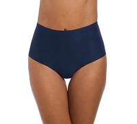 Fantasie Damen Smoothease Unterhose, unsichtbar, dehnbar, VPL-frei Slip, Marineblau, Einheitsgröße