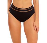 Fantasie - East Hampton Badehose, hohe Taille, Schwarz, Größe L