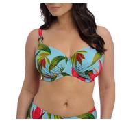 Fantasie Swim Damen Pichola Underwire Gathered Full Cup Top Bikini, Aqua, 85 J