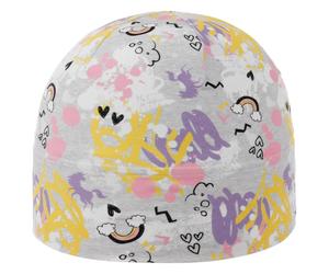Fantasy Jersey Kindermütze by maximo grau-meliert 53 cm