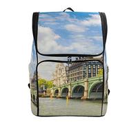 FANTAZIO Big Ben London Laptop-Rucksack für Reisen, Wandern, Camping, lässig, groß