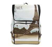 FANTAZIO Postkarten der Welt Laptop Outdoor Rucksack Reise Wandern Camping Rucksack Rucksack Rucksack Casual Groß College Schule Daypack