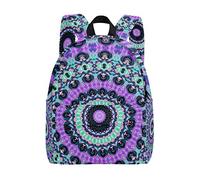 FANTAZIO Rucksack abstrakte Kunst bunt Blumenmuster Tagesrucksack