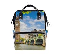 FANTAZIO Rucksack Big Ben London Schultasche