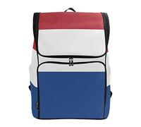 FANTAZIO Rucksack mit Flagge der Niederlande Laptop Outdoor Reise Wandern Camping Rucksack Rucksack Rucksack Casual Groß College Schule Daypack