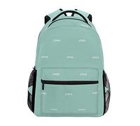 FANTAZIO Rucksäcke Aqua Schultasche Webrucksack Daypack mit Reißverschluss
