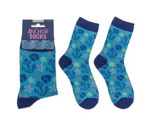 Farbenfrohe Socken Anker, Größe 36-42