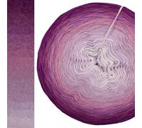 Farbverlaufsgarn 4 oder 3 Fach Bobbel Wolle häkeln stricken strickgarn Verlaufsgarn (Endless Love - Bischof außen, 4fach - 150g/570m)