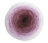 Farbverlaufsgarn Bobbel 4-fädig 1000m, Woolly Hugs Bobbel Cotton XXL color 607, zum Stricken oder Häkeln, 250g