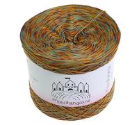 Farbverlaufsgarn Meliert 300g - 1140m 4 fädig Bobbel Wolle handstrickgarn stricken häkeln (Rostig)
